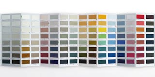 Little Greene Colours of England colour card